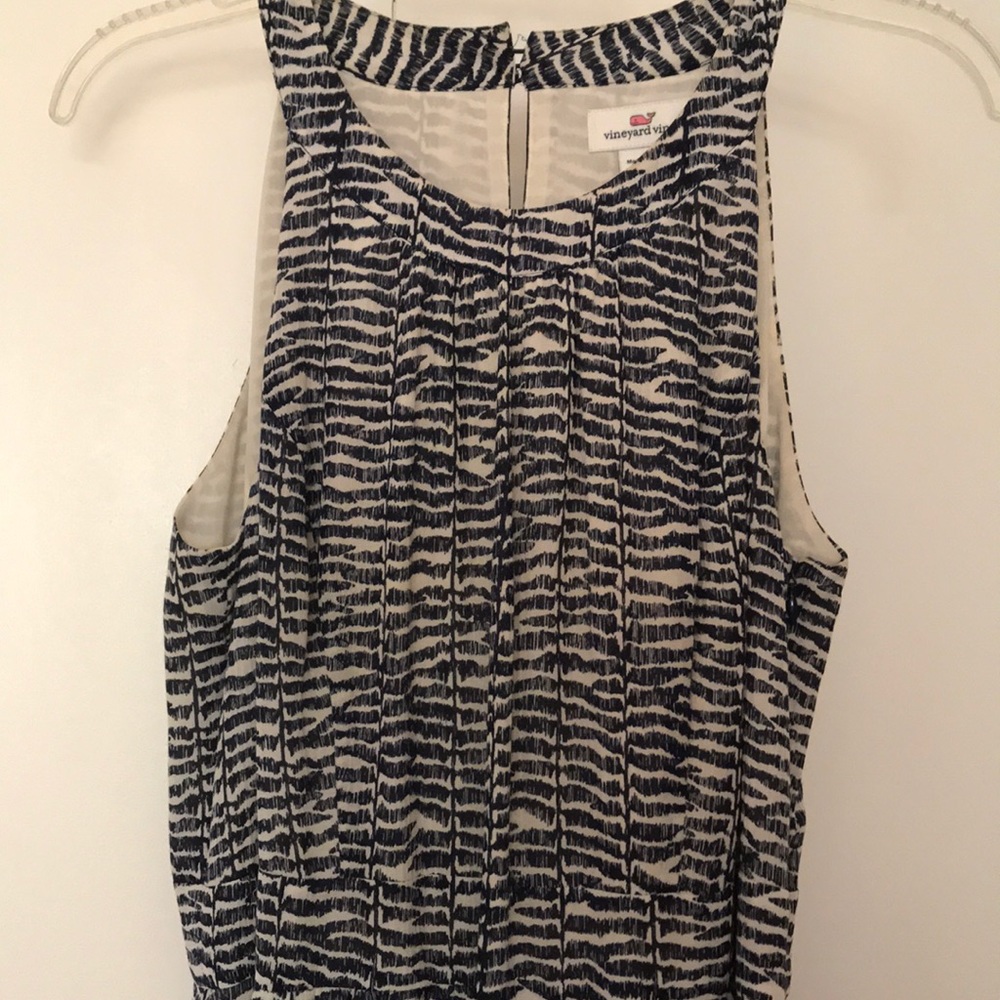 Vineyard vines palm leaf maxi